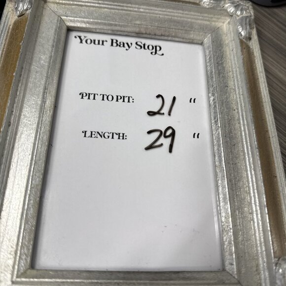 Talbots Women's Top Blouse Size Large Blue White Check Long Sleeve Cotton Button - Picture 9 of 10